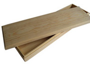 natural wood box tor tie